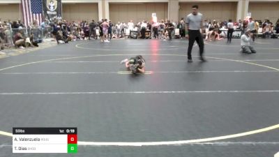 50 lbs Consi Of 8 #2 - Aaron Valenzuela, Rough House vs Tripp Dias, Shootbox WC