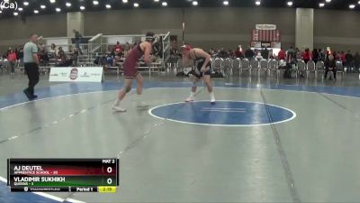 165 lbs Round 2 (4 Team) - AJ Deutel, Apprentice School vs Vladimir Sukhikh, Queens