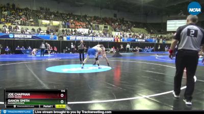 174 lbs Cons. Round 1 - Joe Chapman, Coast Guard vs Ganon Smith, Elizabethtown