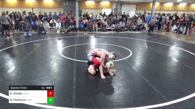 120 lbs Quarterfinal - Rhylee Stotler, Waverly vs Braylon Chestnut, Sunbury