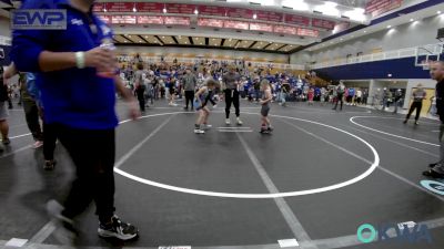 61 lbs Rr Rnd 1 - Jonathan Mabie, Choctaw Ironman Youth Wrestling vs Jaysten Wolfe, Division Bell Wrestling