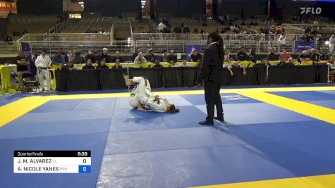 JEILEEN M. ALVAREZ vs ALEXA NICOLE YANES 2024 Pan Jiu Jitsu IBJJF Championship