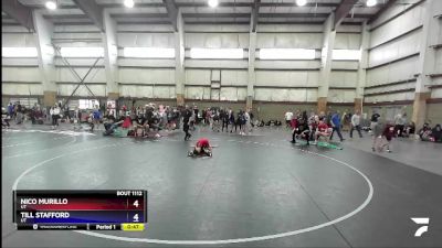 98 lbs Semifinal - Nico Murillo, UT vs Till Stafford, UT