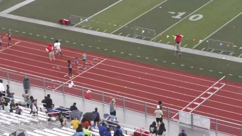 Youth Girls' 100m Hurdles 2023 Aau Regional Qualifier 19, Finals 1 - Age 11