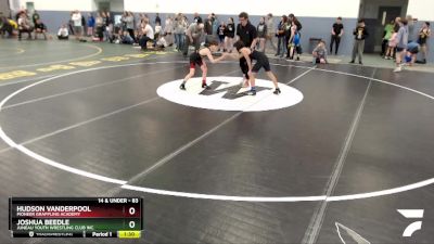 83 lbs Rr2 - Hudson Vanderpool, Pioneer Grappling Academy vs Joshua Beedle, Juneau Youth Wrestling Club Inc.
