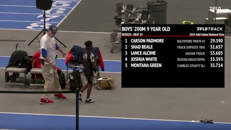 Youth Boys' 200m, Prelims 20 - Age 9