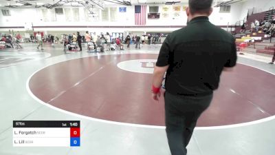 97 lbs Final - Logan Forgatch, Scorpions Wrestling School NJ vs Landon Lill, Scorpions