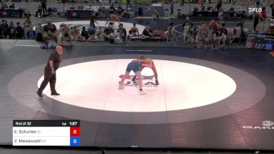 160 lbs Rnd Of 32 - Elijah Schunke, South Dakota vs Zachary Meisenzahl, West Virginia