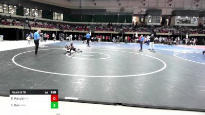 120 lbs Round Of 16 - Brady Kaupp, Green Farms Academy vs Sulayman Bah, Kiski School