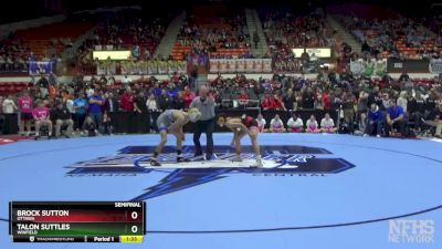 113 lbs Semifinal - Talon Suttles, Winfield vs Brock Sutton, Ottawa