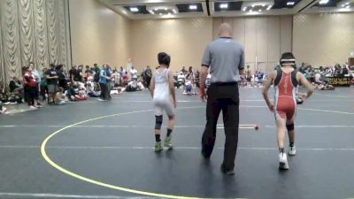 90 lbs Quarterfinal - Santiago Rodriguez, Coachella Valley WC vs Johnny Sosa, Granite Hills WC