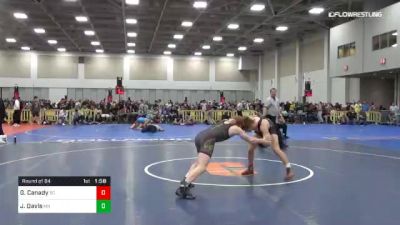 145 lbs Round Of 64 - Gavin Canady, SC vs Jake Davis, MN