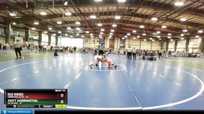 84 lbs Rd# 7- 10:45am Saturday Final Pool - Kai Weiss, Nebraska Elite vs Matt Harrington, PA Silver