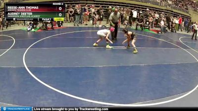 62-65 lbs Round 2 - Audrey Deeter, Sanderson Wrestling Academy vs Reese-ann Thomas, Aniciete Training Club