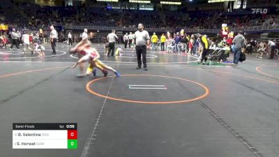 105 lbs Semifinal - Brady Valentine, Freedom vs Slade Horwat, Derry