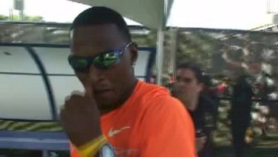 X Man Post Race- 2009 Reebok Grand Prix
