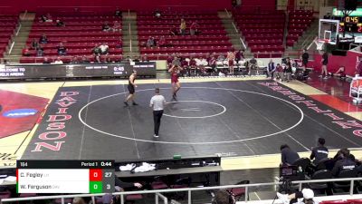 184 lbs Finals (2 Team) - Wyatt Ferguson, Davidson vs Colin Fegley, Lock Haven