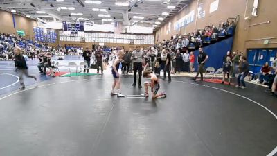 105 lbs Cons. Round 3 - Kowen Gathercoal, GC Junior Wrestling Club vs Camden Muehlmann, Westlake