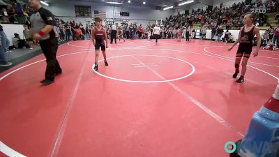 73 lbs Quarterfinal - Maddox Hancock, Skiatook Youth Wrestling 2022-23 vs Rylan Hofschulte, Wagoner Takedown Club