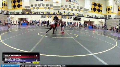 113 lbs Champ. Round 1 - Malachai Marlin, Indiana vs Samuel Westfall, Bulldog Premier Wrestling Club