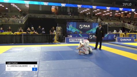 KIRSTEN ZONKOWSKI vs KARLA LORENA CALDERÓN SEVILLA 2024 Pan Jiu Jitsu IBJJF Championship