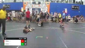 47 lbs Round 2 (8 Team) - Thomas Reis, Team Gotcha vs Cameron Kirk, Untouchables White