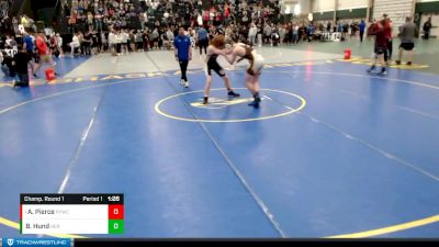 131-142 lbs Champ. Round 1 - Anthony Pierce, Paxton Youth Wrestling Club vs Brodey Hund, Hershey