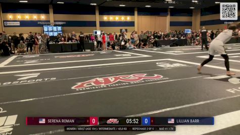 Serena Roman vs Lillian Barr 2024 ADCC Las Vegas Open