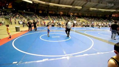 52 lbs Consi Of 8 #2 - Douglas Angel, Cleveland Take Down Club vs Braxxtyn Walker, HURRICANE WRESTLING ACADEMY