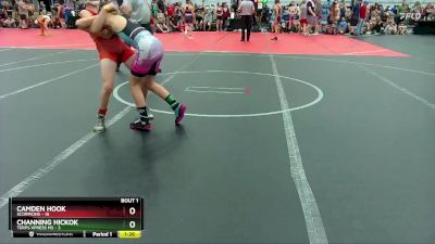 92 lbs Round 1 (10 Team) - Channing Hickok, Terps Xpress MS vs Camden Hook, Scorpions