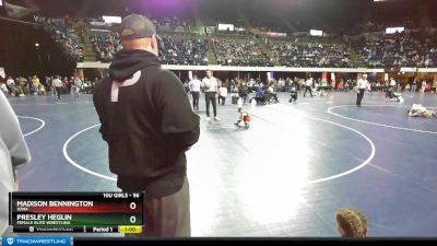 56 lbs Round 4 - Presley Heglin, Female Elite Wrestling vs Madison Bennington, Iowa