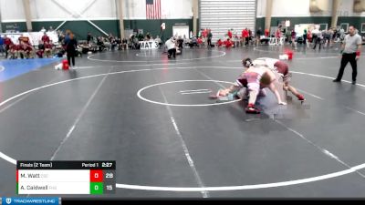 285 lbs Finals (2 Team) - Mason Watt, Chadron State vs Anthony Caldwell, Fort Hays State