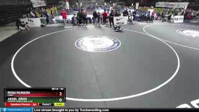 93 lbs Cons. Round 3 - Akxel Arias, Madera Wrestling Club vs Ryan Munson, LAWC