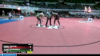 215 lbs Semifinals (8 Team) - Ryder Schwedhelm, Lafayette vs Sidney Trotter, Kingsfork
