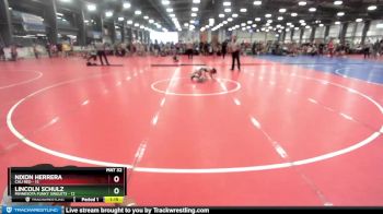 68 lbs Rd# 1 9:00am Friday - Nixon Herrera, Cali Red vs Lincoln Schulz, Minnesota Funky Singlets