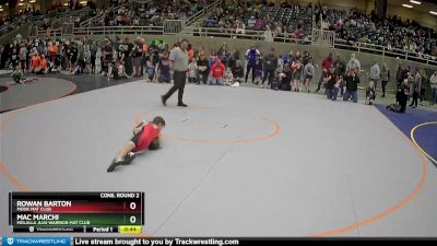 84 lbs Cons. Round 2 - Mac Marchi, Molalla JuJu Warrior Mat Club vs Rowan Barton, MOOK MAT CLUB