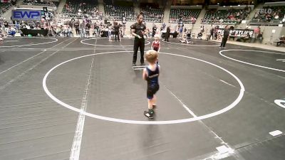 37 lbs Rr Rnd 2 - Rush Wilson, Barnsdall Youth Wrestling vs Grayson Beene, Tulsa Blue T Panthers