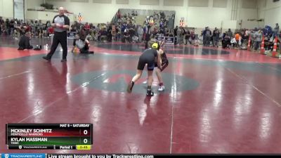 70 lbs Round 4 - Kylah Massman, THWC vs McKinley Schmitz, Monticello Warriors