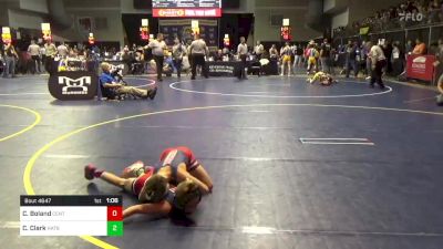 65 lbs Consy 3 - Cooper Boland, Central York vs Connor Clark, Hatboro-Horsham