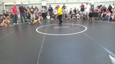 45 lbs Round 2 - Cainen Robinson, West Virginia Wild vs Jayce Moon, Ares W.C. (MI)