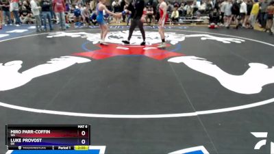 83 lbs Round 2 - Miro Parr-Coffin, WA vs Luke Provost, OR