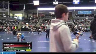 90 lbs Semifinal - Joseph Leick, Powerhouse Wrestling Club vs Jett Kramer, Moyer Elite