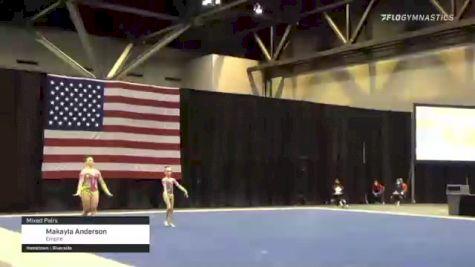 Makayla Anderson - Mixed Pairs, Empire - 2021 USA Gymnastics Championships