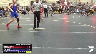 167/180 Round 1 - Drake Hurley, Drake Hurley vs Pat Daly, Creekside Wrestling Academy