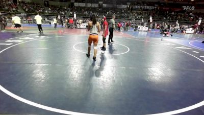 122 lbs Semifinal - Sheyna Cruz, Paulsboro vs Rebecca Garcia, Dumont Rec. Wrestling