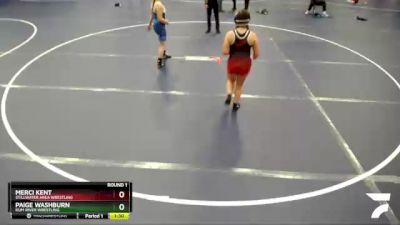 Round 1 - Paige Washburn, Rum River Wrestling vs Merci Kent, Stillwater Area Wrestling