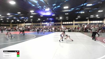 57 lbs Rr Rnd 2 - Joshua Gustafson, New Mexico Outlaws vs Tucker Goodman, Payson WC