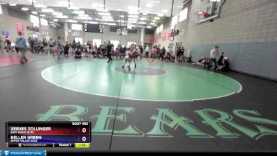 63 lbs Quarterfinal - Xerxes Zollinger, East Idaho Elite vs Keller Green, Upper Valley Aces