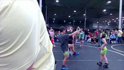 52 lbs Round 3 (8 Team) - Willow Kerr, Dueling Bandits vs Beau McKeown, Mat Assassins White