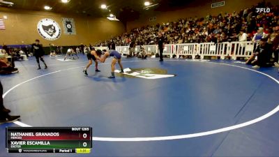 106 lbs Semifinal - Nathaniel Granados, Merced vs Xavier Escamilla, Exeter